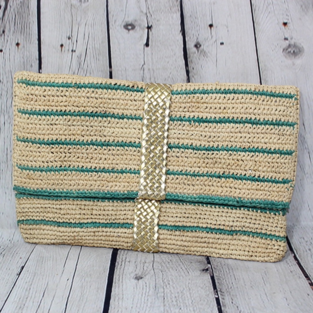 The Whitney Mar y Sol (Turquoise) clutch